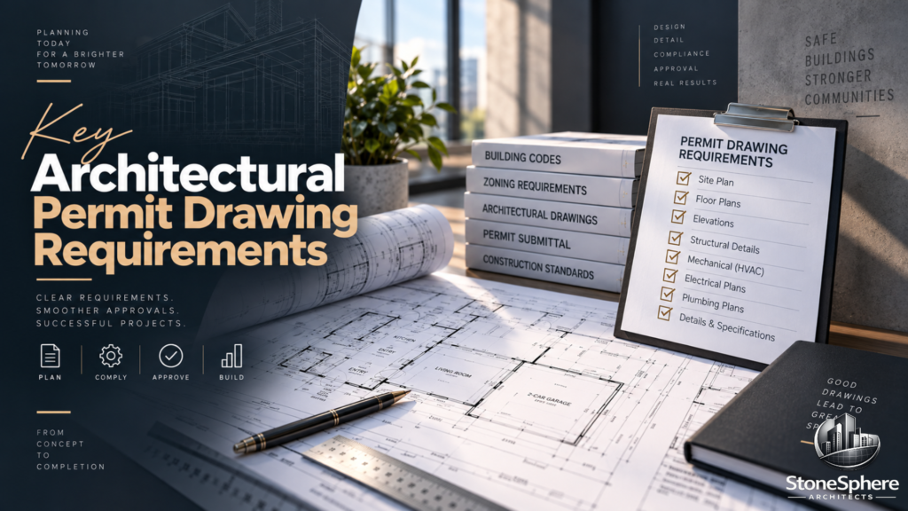 architectural permit drawing requirements