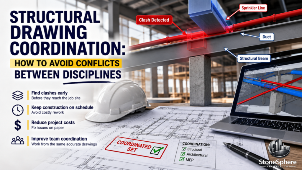 structural drawing coordination