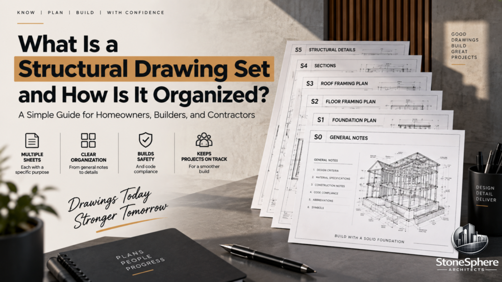 structural drawing set