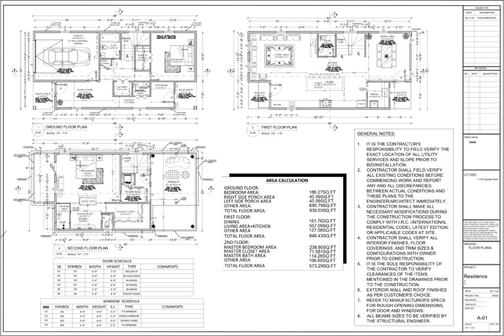 Architectural Floor Plans